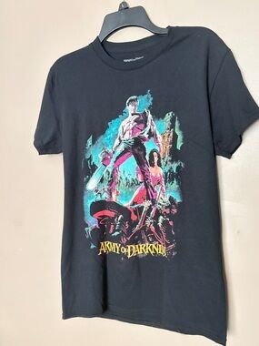 Army of Darkness Lootwear t-shirt comedy horror tee Bruce Campbell sz S NWOT